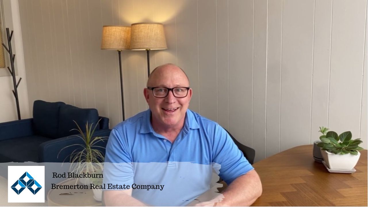 Screen shot of Rod from Bremerton Real Estate Company in testimonial video for Blue Nest Home