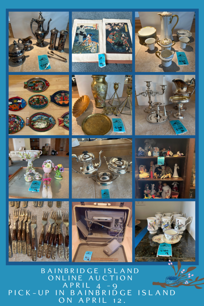 Bainbridge Island, WA estate online auction