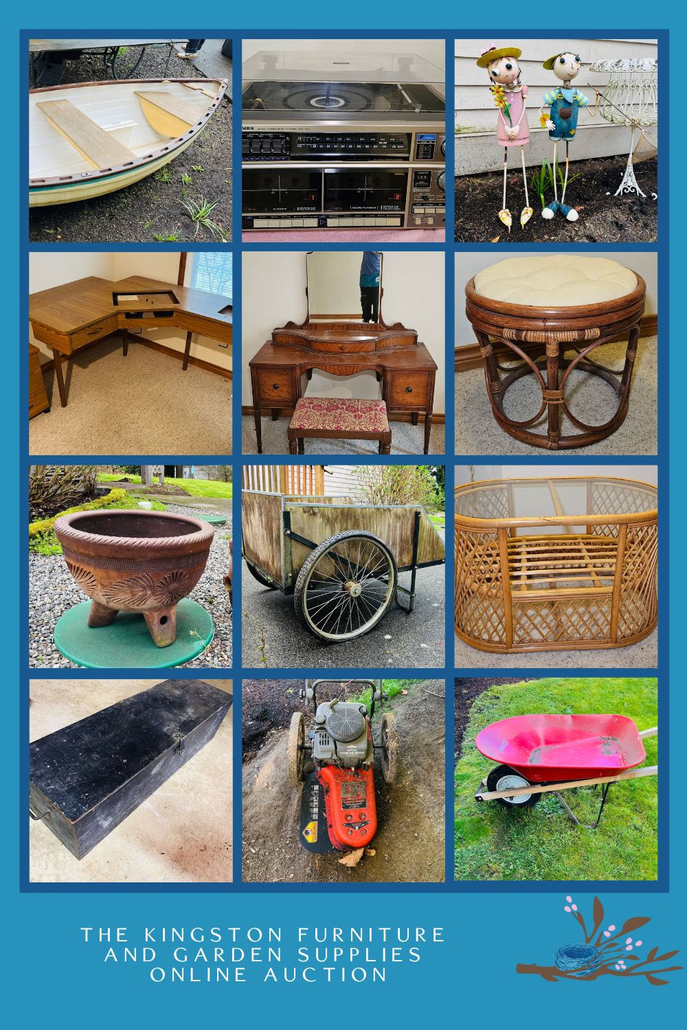 The Kingston Furniture and Garden Supplies Online Auction