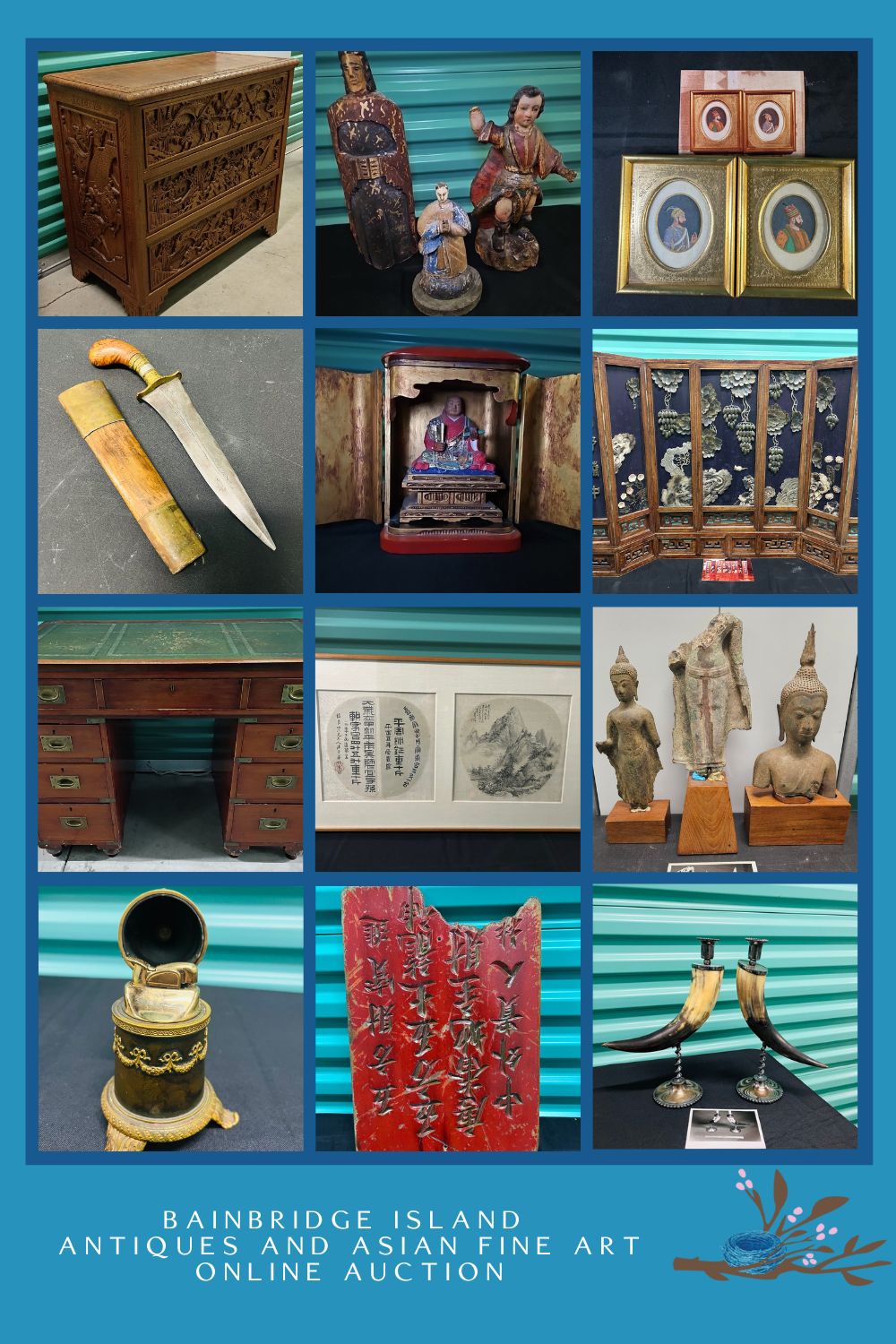 Bainbridge Island Antiques and Asian Fine Art Online Auction