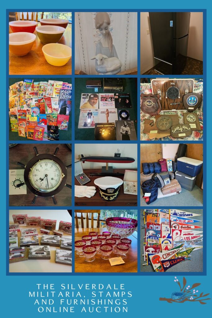 The Silverdale Militaria, Stamps and Furnishings Online Auction