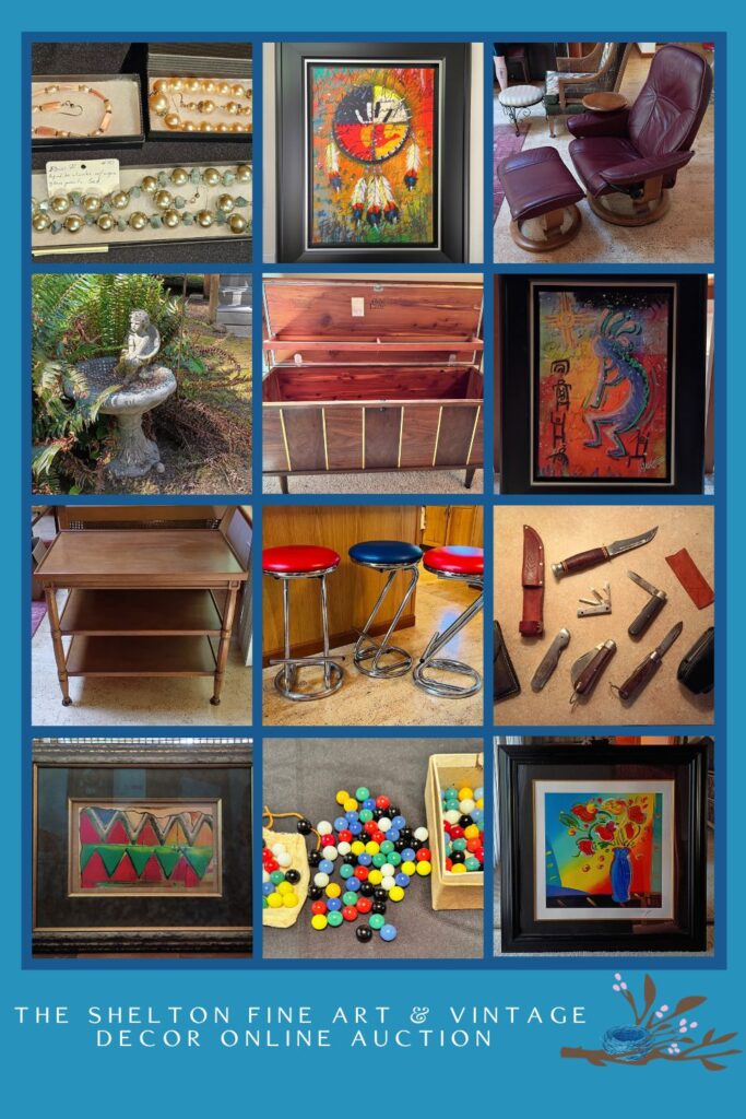 The Shelton Fine Art & Vintage Decor Online Auction