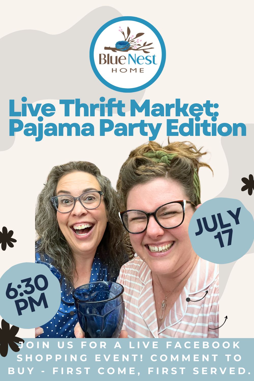 Live Thrift Market: Pajama Party Edition