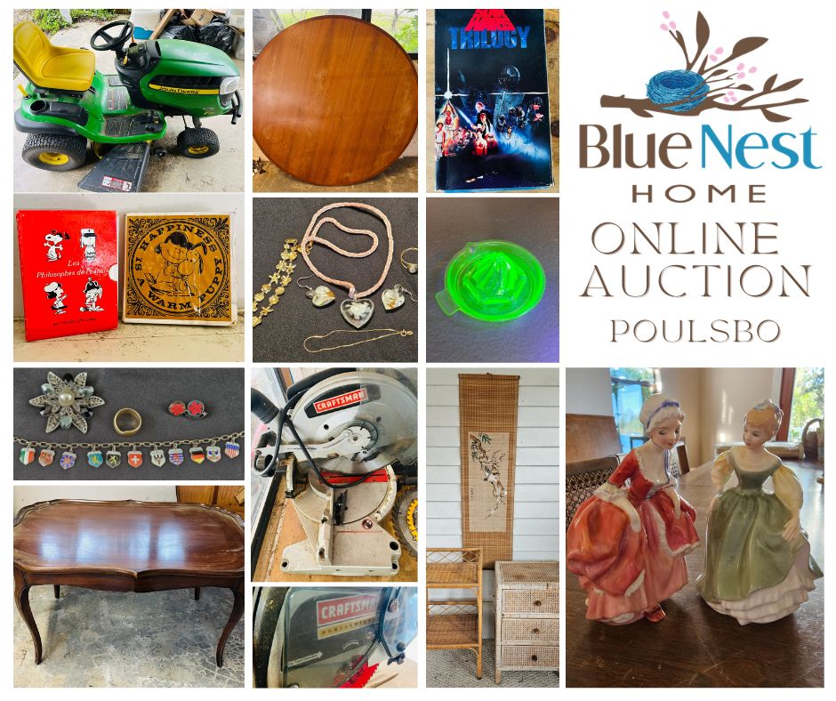 blue nest home online auction poulsbo